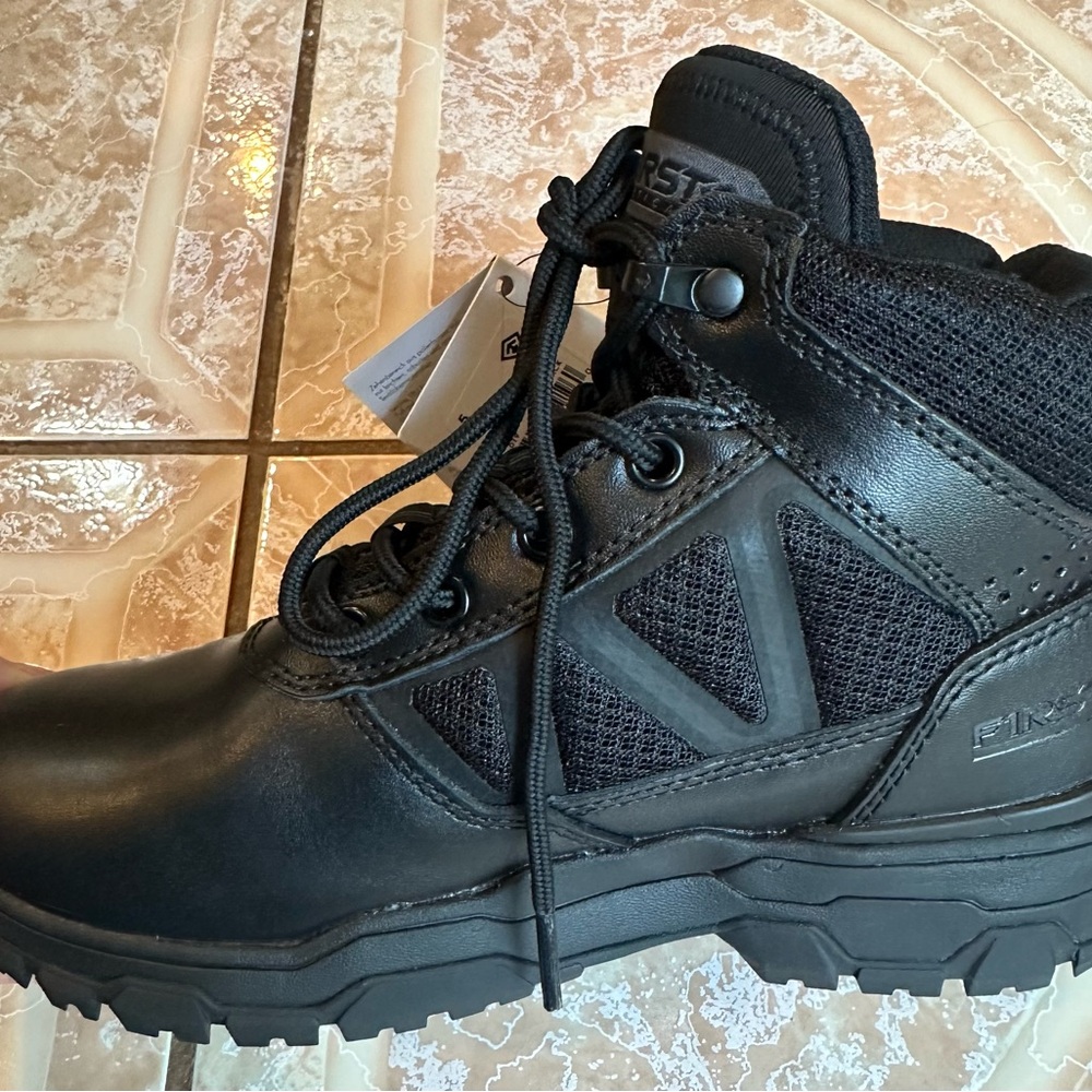 First Tactical Urban Operator H₂O Side -Zip Mid Combat Boot - Picture 4 of 10